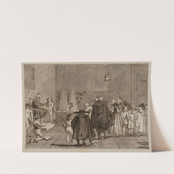 The School (1791) by Giovanni Domenico Tiepolo