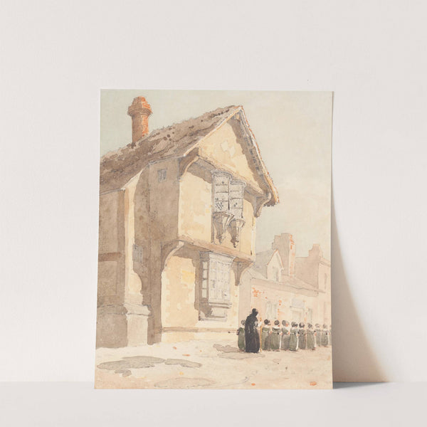 The School Walk by David Cox