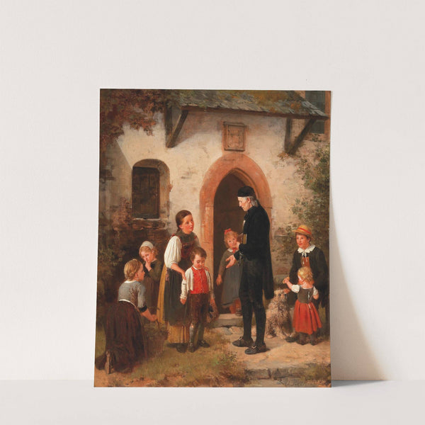 The Schoolmaster by Otto Rethel