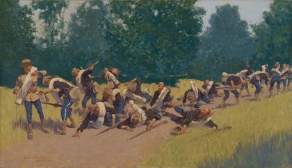 The Scream of Shrapnel at San Juan Hill (1898)