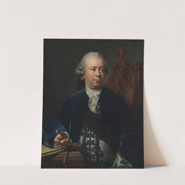 The Sculptor Jacques-François-Joseph Saly by Jens Juel