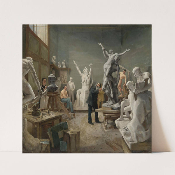 The Sculptor’s Studio by Philippe Parrot-Lecomte