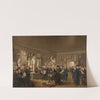 The Sculpture Gallery of the Felix Meritis Society (1806 - 1809) by Adriaan de Lelie