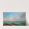 The Sea Approach To Marsa Scirocco, Malta (1875) by Girolamo Gianni