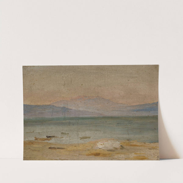 The Sea of Galilee. From the journey to Palestine (1903) by Jan Ciągliński