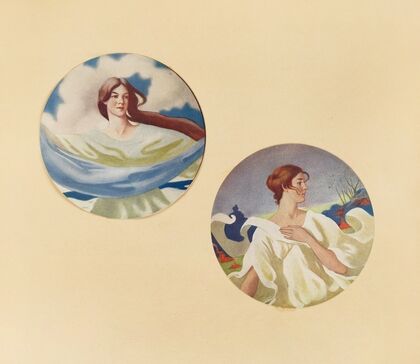 The Seasons. (After Frank Weston Benson) (1902)