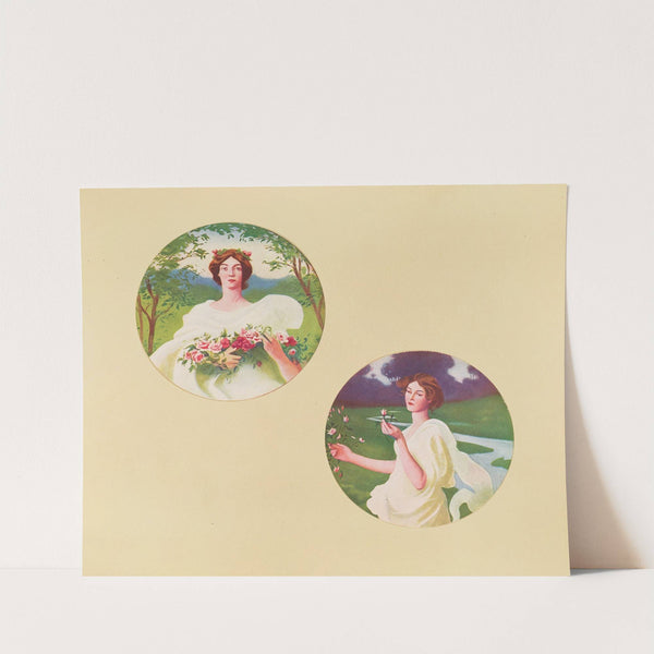 The Seasons (After Frank Weston Benson) (1902) by A.V. Nye