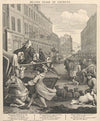 The Second Stage of Cruelty; Second, Coachman Beating a Fallen Horse