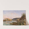 The Seine at Bougival (1870) by Camille Pissarro