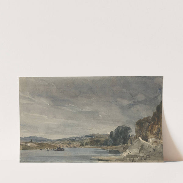 The Seine at St. Cloud by William Callow