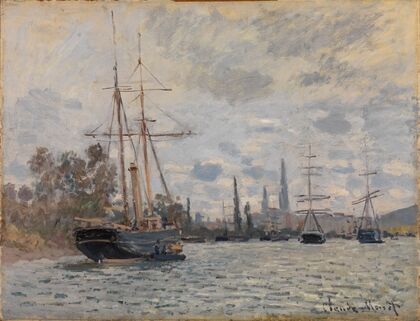 The Seine near Rouen
