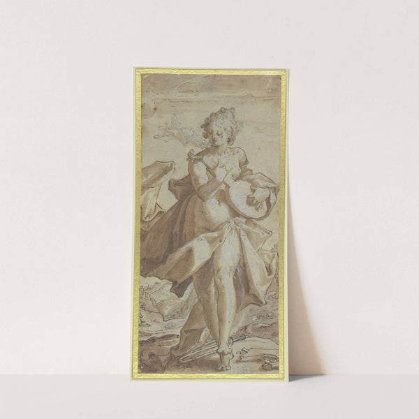 The sense of hearing by Hendrick Goltzius