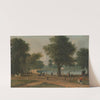 The Serpentine, Hyde Park by George Sidney Shepherd
