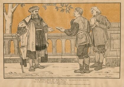 The seven ages of man Pl.5 (19th century) — size preview
