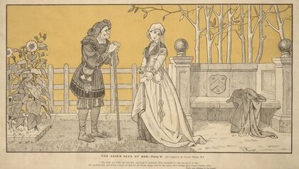 The seven ages of man Pl.6 (19th century) — size preview