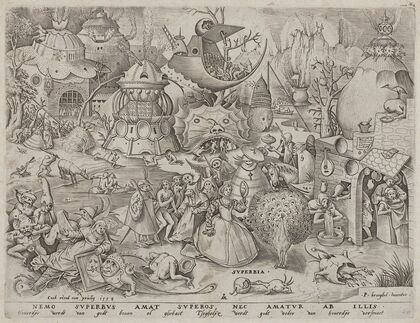 The seven vices (1558)
