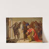 The Shade of Samuel Invoked by Saul (1650–1656) by Bernardo Cavallino