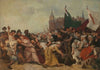 The Shattered Statue of the Duke of Alva Being Dragged Through the Streets