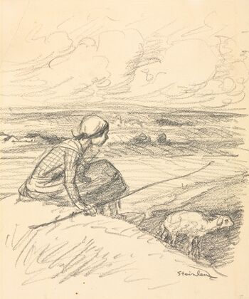 The Shepherdess (fourth quarter 19th century or first quarter 20th century)
