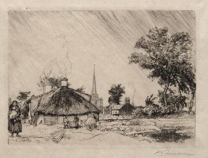 The Shower; St. Jean-de-Monte (1909)