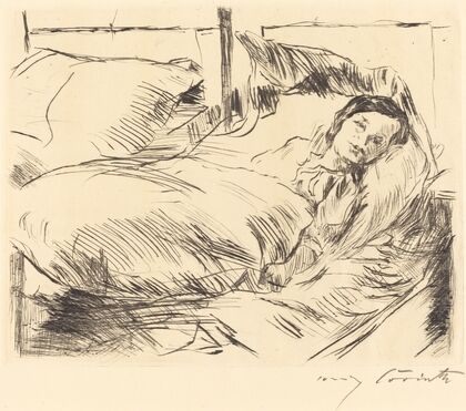 The Sick Child (Das Kranke Kind) (1918)