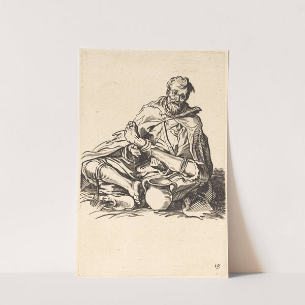 The Sick Man by After Jacques Callot