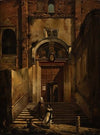 The Side Steps From The Capitol To The Church Of S. Maria In Aracoeli, Rome