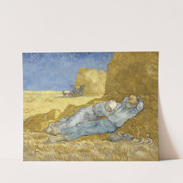 The Siesta (After Millet) by Vincent van Gogh