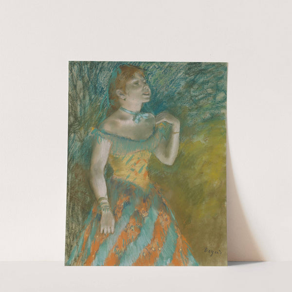 The Singer in Green (ca. 1884) by Edgar Degas