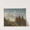 The Sint-Antoniuswaag in Amsterdam by Isaac Ouwater
