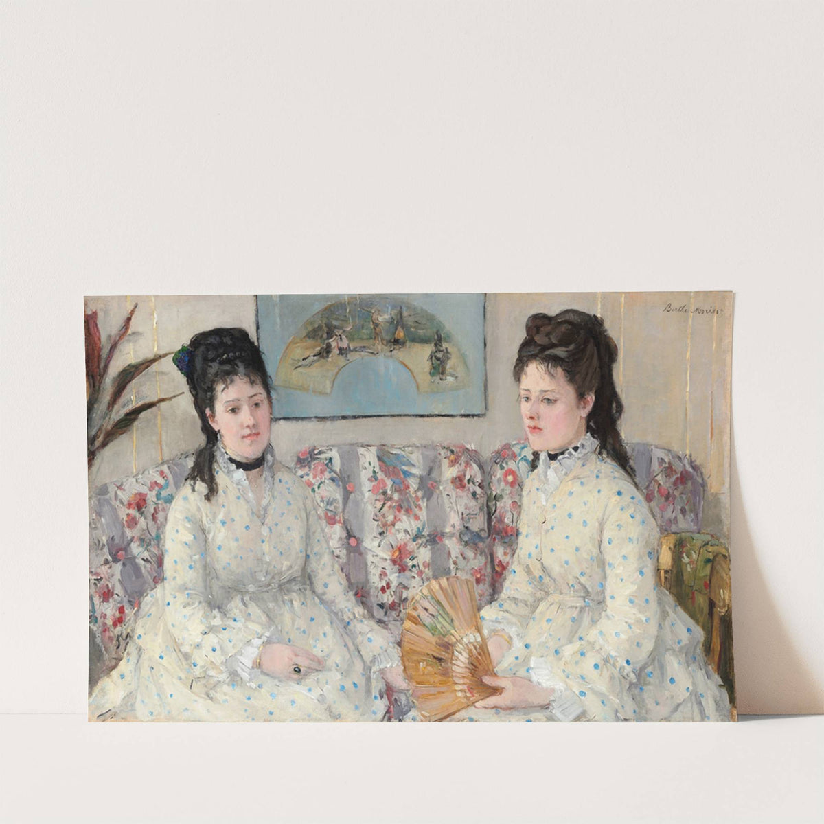 The Sisters (1869) by Berthe Morisot
