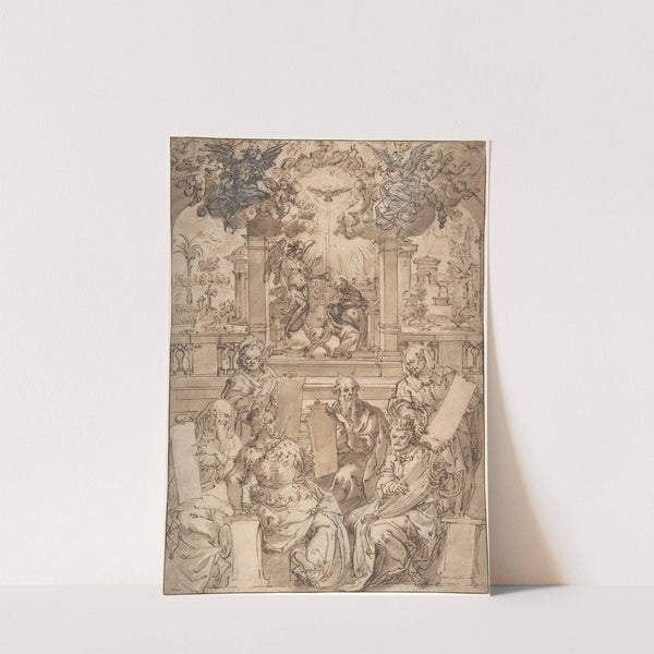 The Six Prophets of the Coming of Christ by Jan van der Straet