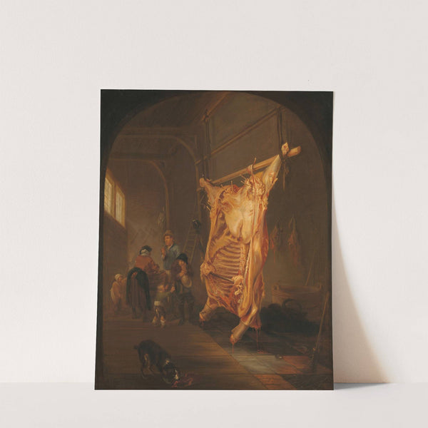 The Slaughtered Ox by Abraham van den Hecken