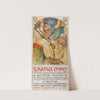 The Slav Epic 1930 exhibition poster (1930) by Alphonse Mucha