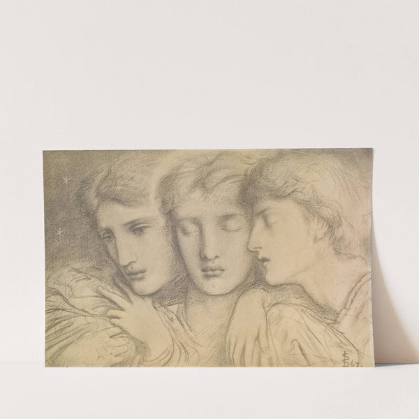 The Sleepers and One that Watcheth by Simeon Solomon