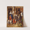 The Sleeping Sportsman by Gabriel Metsu