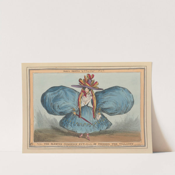 The sleeves curiously cut, Ay theres the villainy (1827-1829) by William Heath