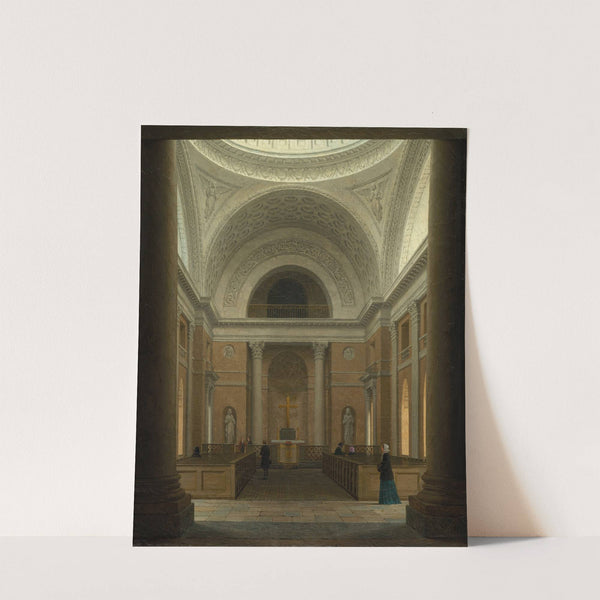 The Slotskirken of Christiansborg, Copenhagen by Heinrich Hansen