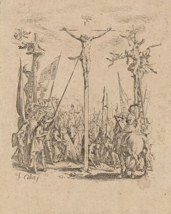The Small Passion – The piercing of His side (1624)