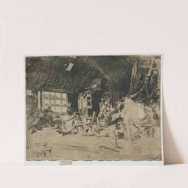 The Smithy (1880) by James Abbott McNeill Whistler