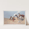 The smoke signal by Frederic Remington