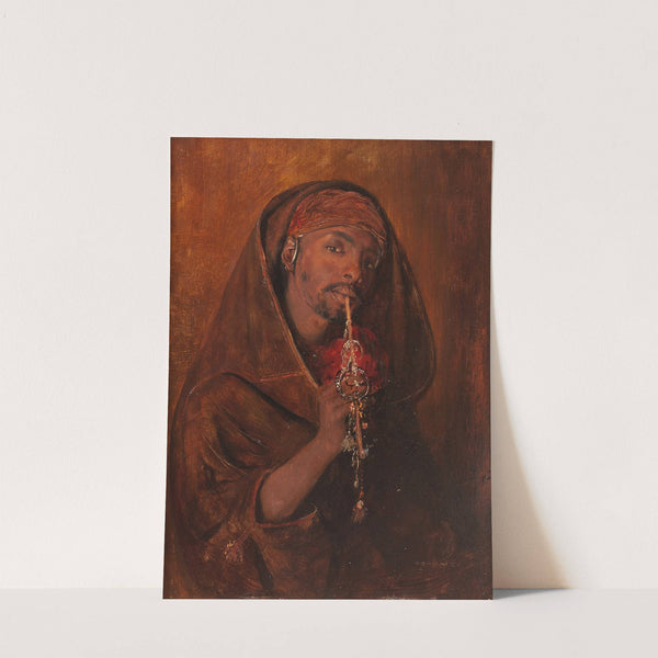 The smoker by Gyula Tornai