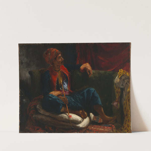 The Smoker by Eugène Delacroix