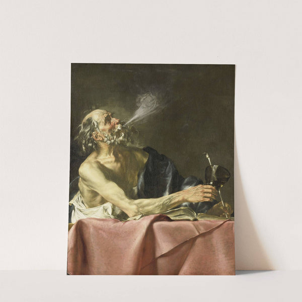 The Smoker Allegory of Transience (c. 1615 - c. 1625) by Hendrick van Someren