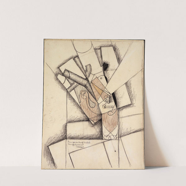 The Smoker II by Juan Gris