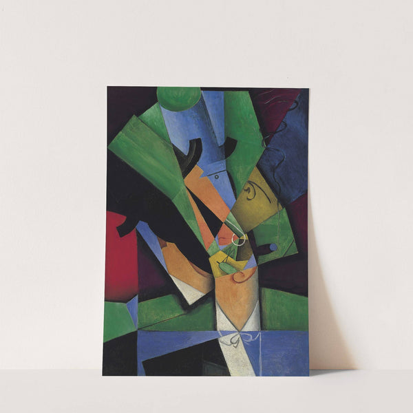 The Smoker by Juan Gris