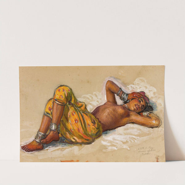 The snake charmer by Étienne Dinet