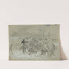 The snowball battle near Dalton, Georgia by Alfred Rudolph Waud