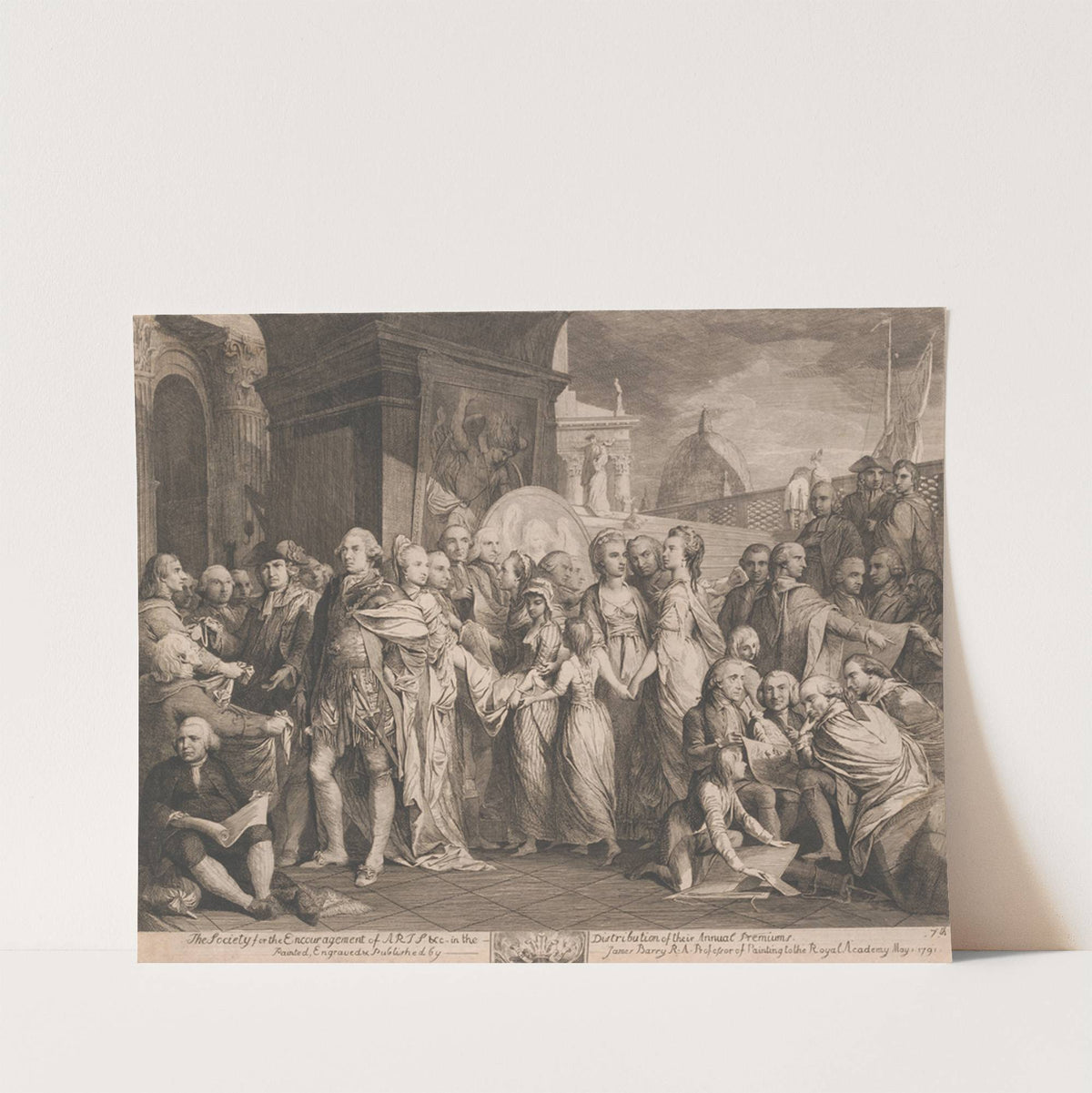 The Society for the Encouragement of the Arts by James Barry