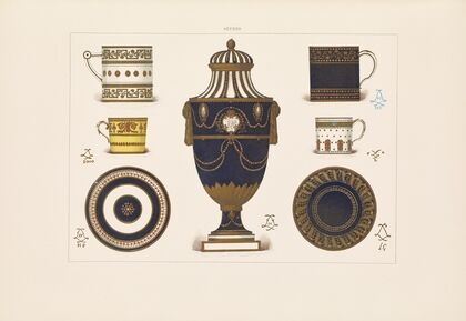 The soft porcelain of Sèvres Pl.34 (1892)